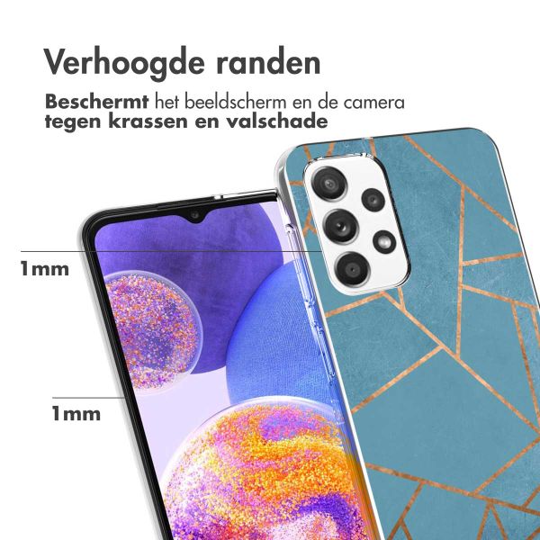 imoshion Design hoesje Samsung Galaxy A23 (5G) - Blue Graphic
