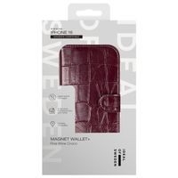 iDeal of Sweden Magnet Wallet+ Bookcase Apple iPhone 16 - Fine Wine