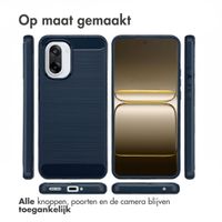 imoshion Brushed Backcover OnePlus Nord CE5 - Donkerblauw