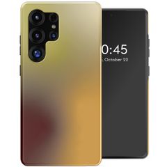 Selencia Vivid Backcover Samsung Galaxy S25 Ultra - Gradient Olive Dust