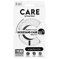 CARE by PanzerGlass Kickstand Case MagSafe Apple iPhone 16 Plus - Zwart