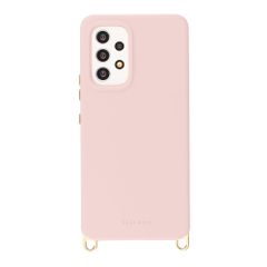 Selencia Rivièra MagSafe Backcover met afneembare haakjes Samsung Galaxy A53 - Sorbet Pink