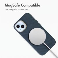 Accezz Mesh Back Cover with MagSafe Apple iPhone 15 - Dark Blue