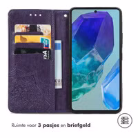 imoshion Mandala Bookcase Samsung Galaxy S24 FE - Paars