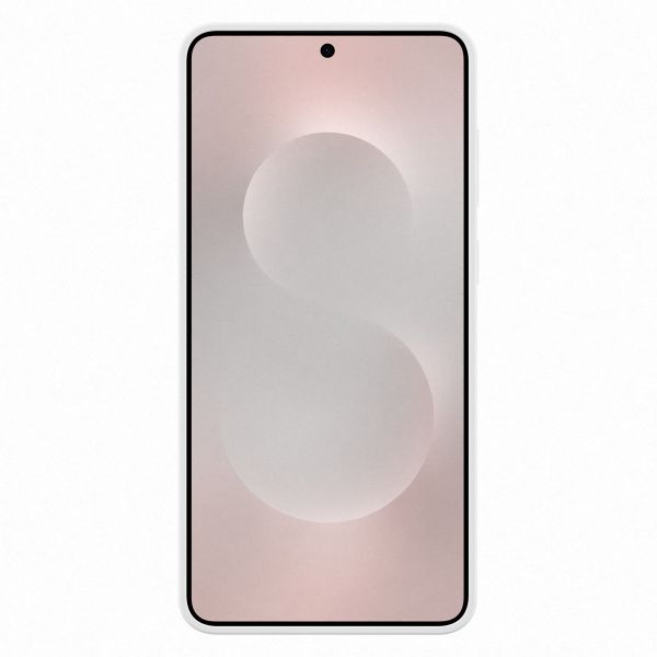 Samsung Originele Silicone Backcover Samsung Galaxy S25 Edge - Light Grey