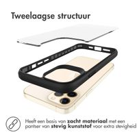 imoshion Rugged Hybrid Case Apple iPhone 12 Pro Max - Zwart / Transparant