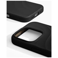 iDeal of Sweden Soft Swirl Silicone MagSafe Case Apple iPhone 16 Pro Max - Velvet Black