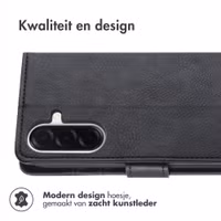 imoshion Luxe Bookcase Samsung Galaxy A57 (5G) - Zwart