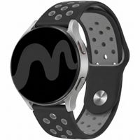 imoshion Siliconen sportbandje  - Universeel 22 mm aansluiting - Black / Grey