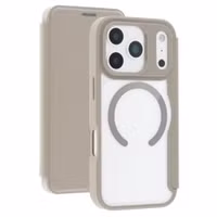 imoshion Transparante Bookcase met MagSafe Apple iPhone 17 Pro - Beige