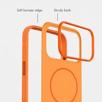 imoshion Colour Back Cover with Thin MagSafe Ring Apple iPhone 17 Pro - Orange