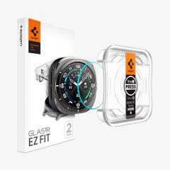 Spigen EZ FIT Glas.tR Screenprotector met applicator Samsung Galaxy Watch Ultra - Transparant