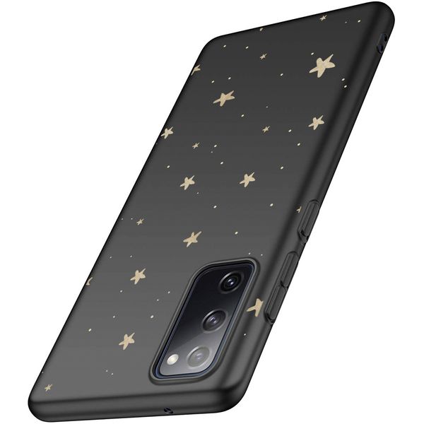 imoshion Design hoesje Samsung Galaxy S20 FE - Sterren / Zwart