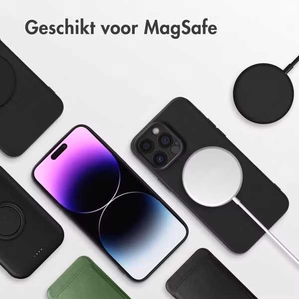imoshion Color Backcover met MagSafe Apple iPhone 14 Pro Max - Zwart