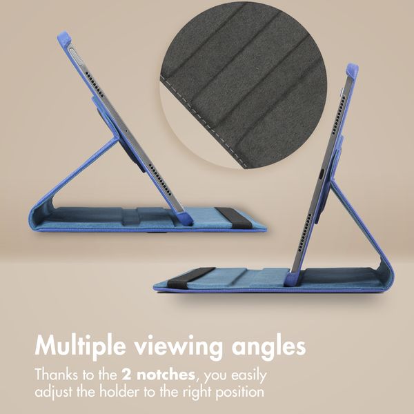 imoshion 360° Rotating Case Samsung Galaxy Tab A11 Plus - Dark Blue