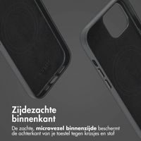 Accezz Leather Bookcase 2-in-1 met MagSafe iPhone 15 - Onyx Black