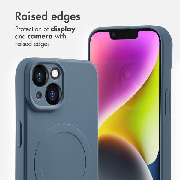 imoshion Colour Back Cover with MagSafe Apple iPhone 14 - Dark Blue
