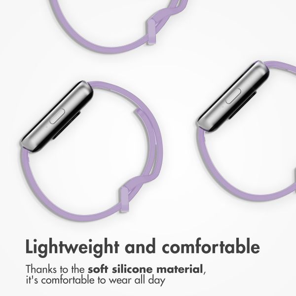 imoshion Silicone⁺ Strap Apple Watch | 38/40/41/42 mm - Size S/M - Lilac