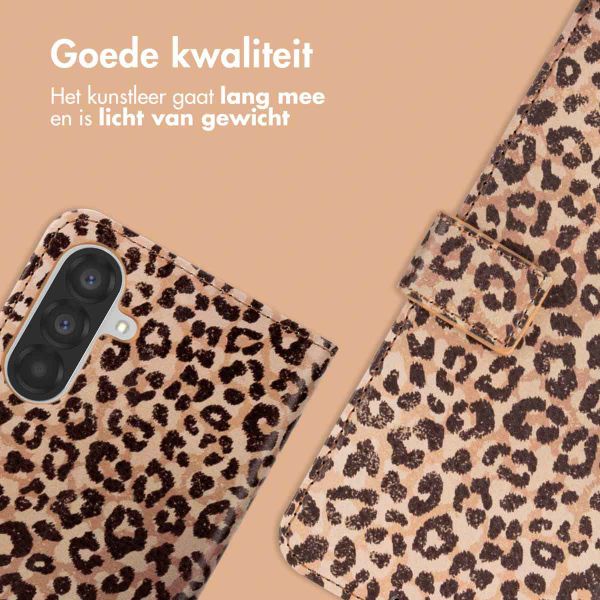 imoshion Design Bookcase Samsung Galaxy A36 - Leopard Mood