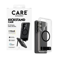 CARE by PanzerGlass Urban Explorer Transparante MagSafe backcover met Kickstand Samsung Galaxy S26 Ultra - Transparant