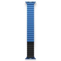 Uniq Revix dubbelzijdig bandje Apple Watch Series 1 t/m 9 / SE (38/40/41 mm) | Series 10 / 11 (42 mm) - Caspian (Blue/Black)