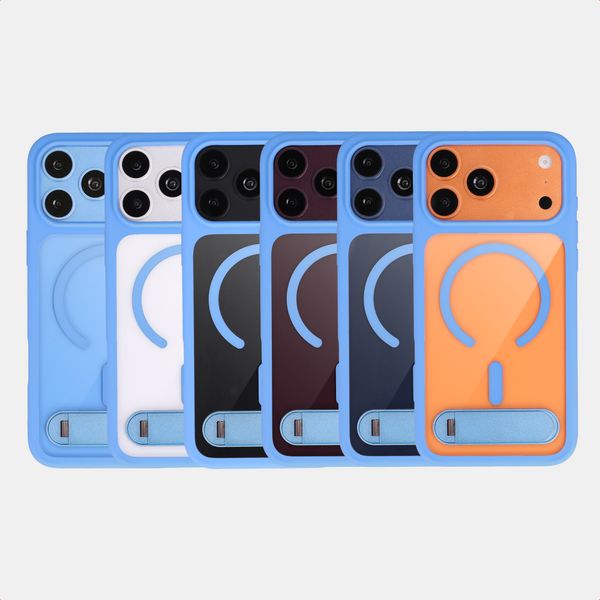 Accezz Hold Backcover met MagSafe Apple iPhone 18 Pro Max / 17 Pro Max - Light Blue