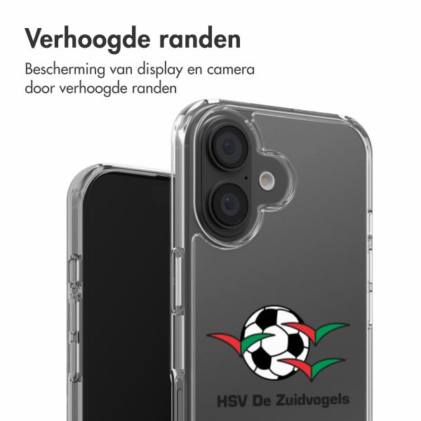 Clear Backcover Apple iPhone 16 - HSV De Zuidvogels