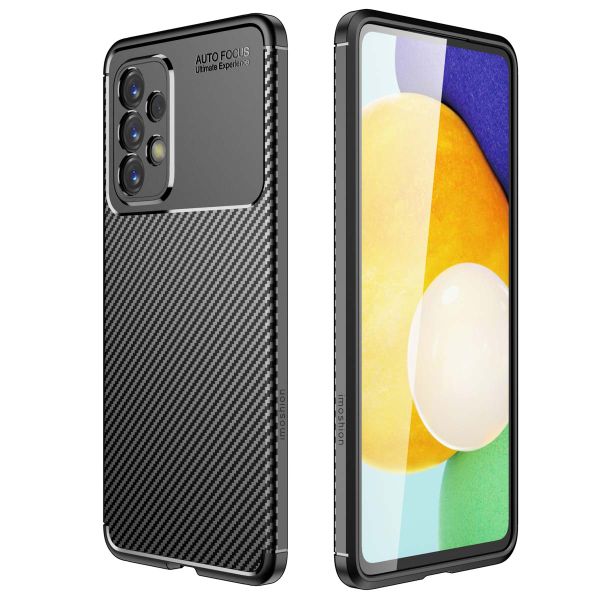 imoshion Carbon Softcase Backcover Samsung Galaxy A33 - Zwart