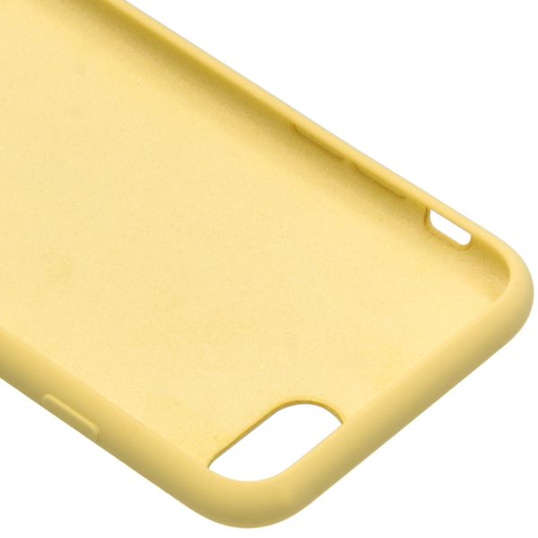 Apple Silicone Backcover Apple iPhone SE (2022 / 2020) / 8 / 7 - Lemonade