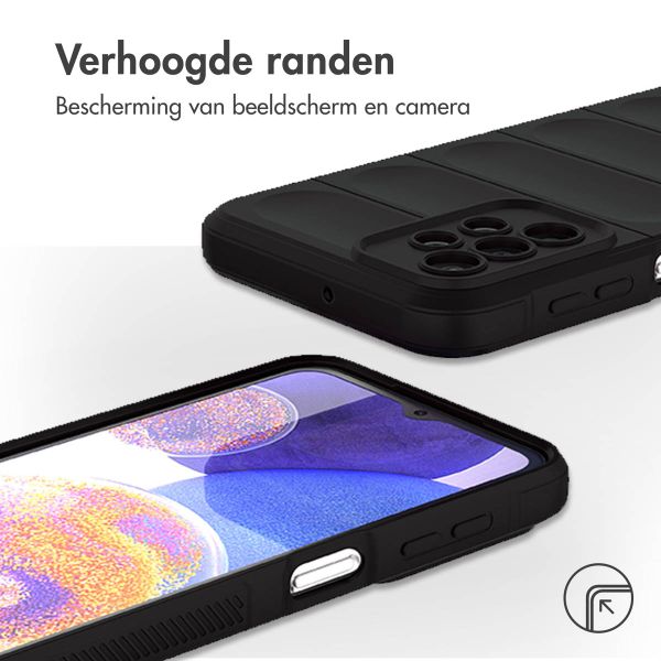 imoshion EasyGrip Backcover Samsung Galaxy A23 (5G) - Zwart