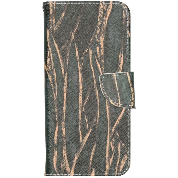 Design Softcase Bookcase iPhone 12 Pro Max - Wild Bladeren