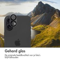 imoshion Camera Protector Glas 2 Pack Apple iPhone 16 / 16 Plus / 17 - Zwart