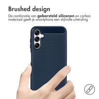 imoshion Brushed Backcover Samsung Galaxy A14 (5G/4G) - Donkerblauw