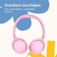 imoshion Kinderkoptelefoon met Draad - AUX kabel - Decibelbegrenzer - Candy Pink