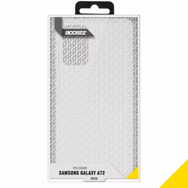 Accezz Clear Backcover Samsung Galaxy A72 - Transparant