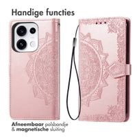 imoshion Mandala Bookcase Oppo Reno 16 F - Rose Gold