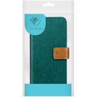 imoshion Luxe Canvas Bookcase Samsung Galaxy S5 (Plus) / Neo - Groen