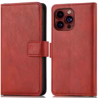 imoshion Luxe Bookcase Apple iPhone 15 Pro - Rood