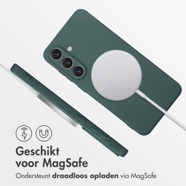 imoshion Color Backcover met MagSafe Samsung Galaxy S25 FE - Donkergroen