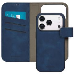 imoshion Uitneembare 2-in-1 Luxe Bookcase Apple iPhone 17 Pro - Blauw