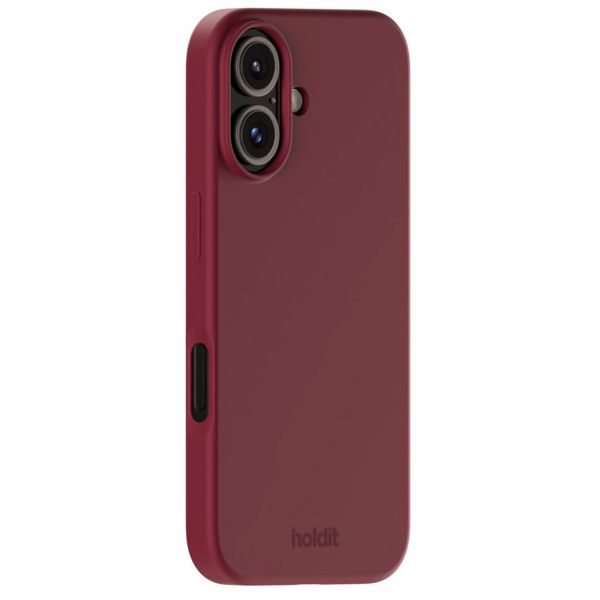 Holdit Silicone Case Apple iPhone 16 - Red Velvet