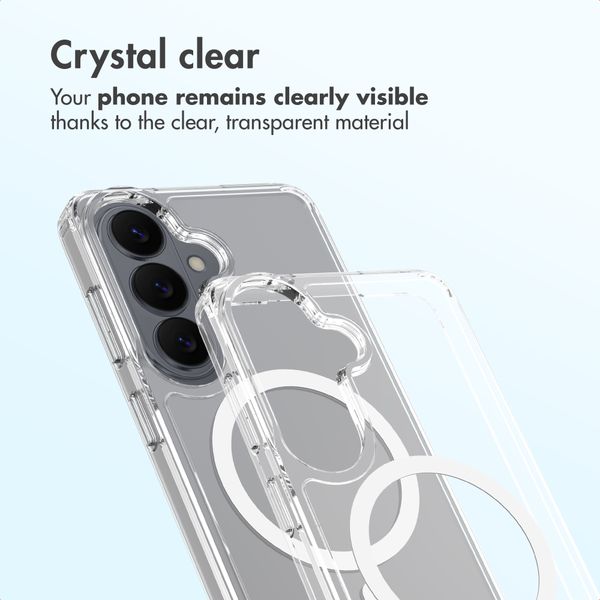Accezz Xtreme Impact Back Cover with MagSafe Samsung Galaxy S26 - Transparent