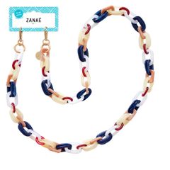 Zanae Universeel telefoon koord ketting - Larimar