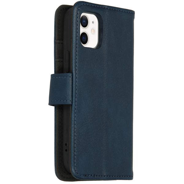 imoshion Luxe Bookcase Apple iPhone 12 Mini - Donkerblauw