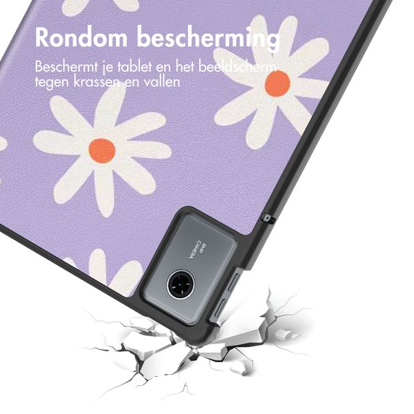 imoshion Design Trifold Bookcase Lenovo Idea Tab - Flower Distance