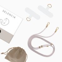 Selencia Universeel Telefoonkoord met 2 haken - verstelbaar - Muted Mauve