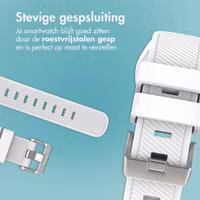 imoshion Flexibel Siliconen bandje - Universeel 22 mm aansluiting - Wit