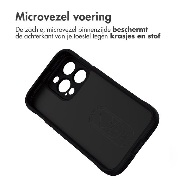 imoshion EasyGrip Backcover Apple iPhone 14 Pro - Zwart
