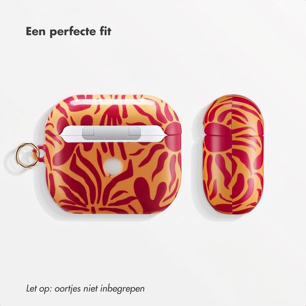 Selencia Vivid Case  Apple Airpods 3 - Tropical Vibes Apricot