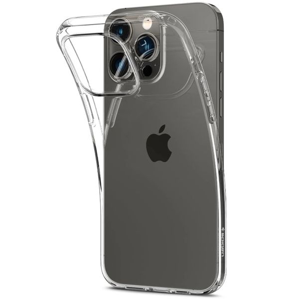Spigen Liquid Crystal Backcover Apple iPhone 14 Pro - Transparant